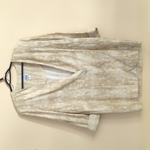 Kwai Vintage Jacket Shorts set bundle Printed Pattern Tie Dye Y2K Bohemian Boho - Picture 1 of 16